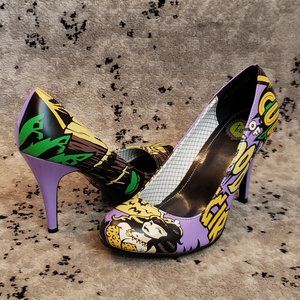 TUK Curse of the Voodoo Cavegirl Pumps Size 10 Sexy Alternative
